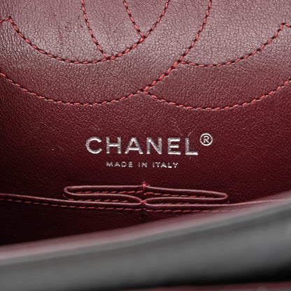 Chanel Aged Calfskin Chevron Quilted 2.55 Reissue 225 Flap So Black 6 of 14