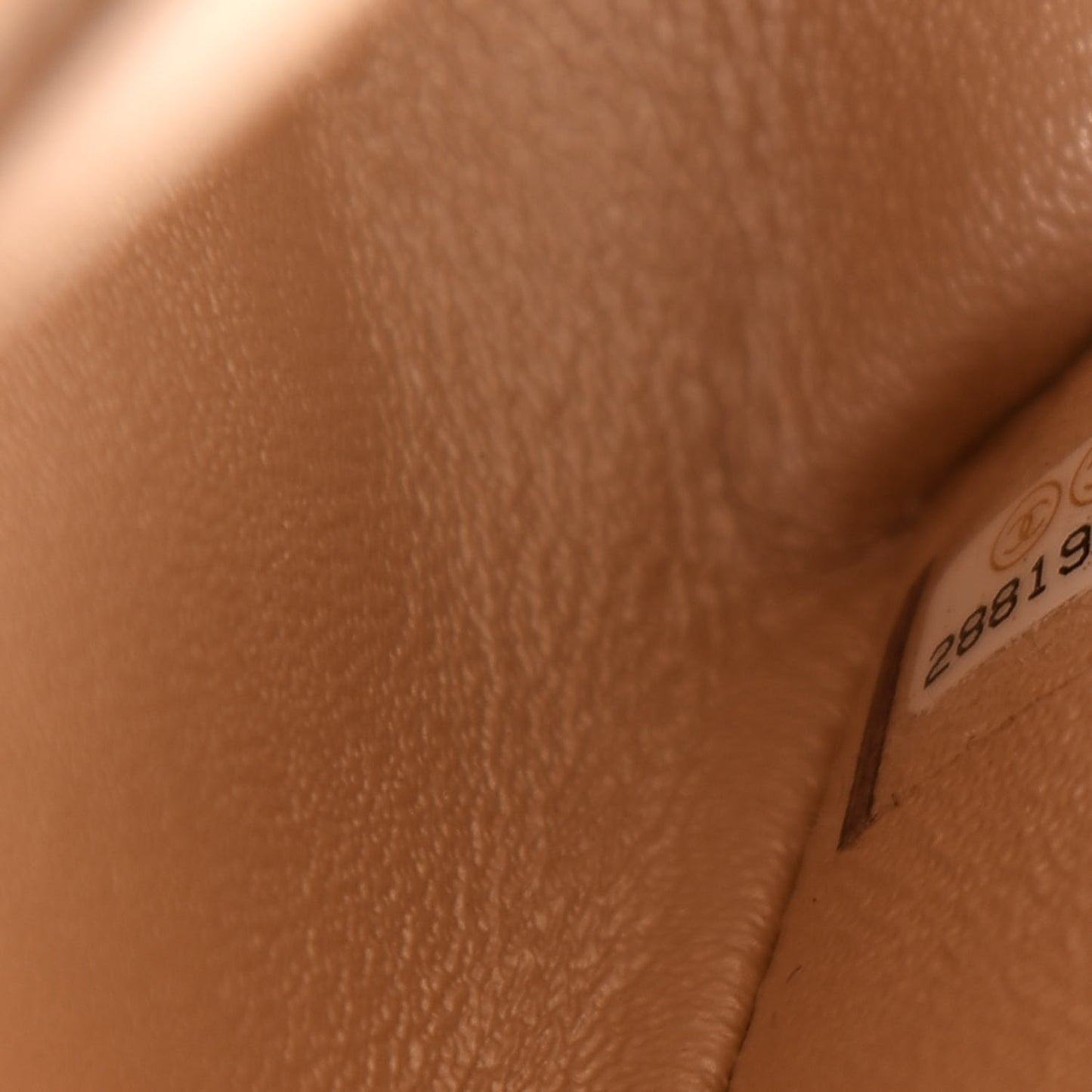 Metallic Sheepskin Quilted 2.55 Reissue Mini Flap Beige