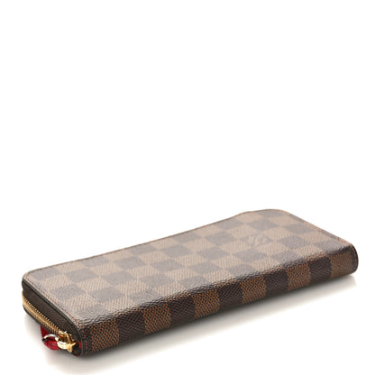 Louis Vuitton Damier Ebene Clemence Wallet 4 of 9