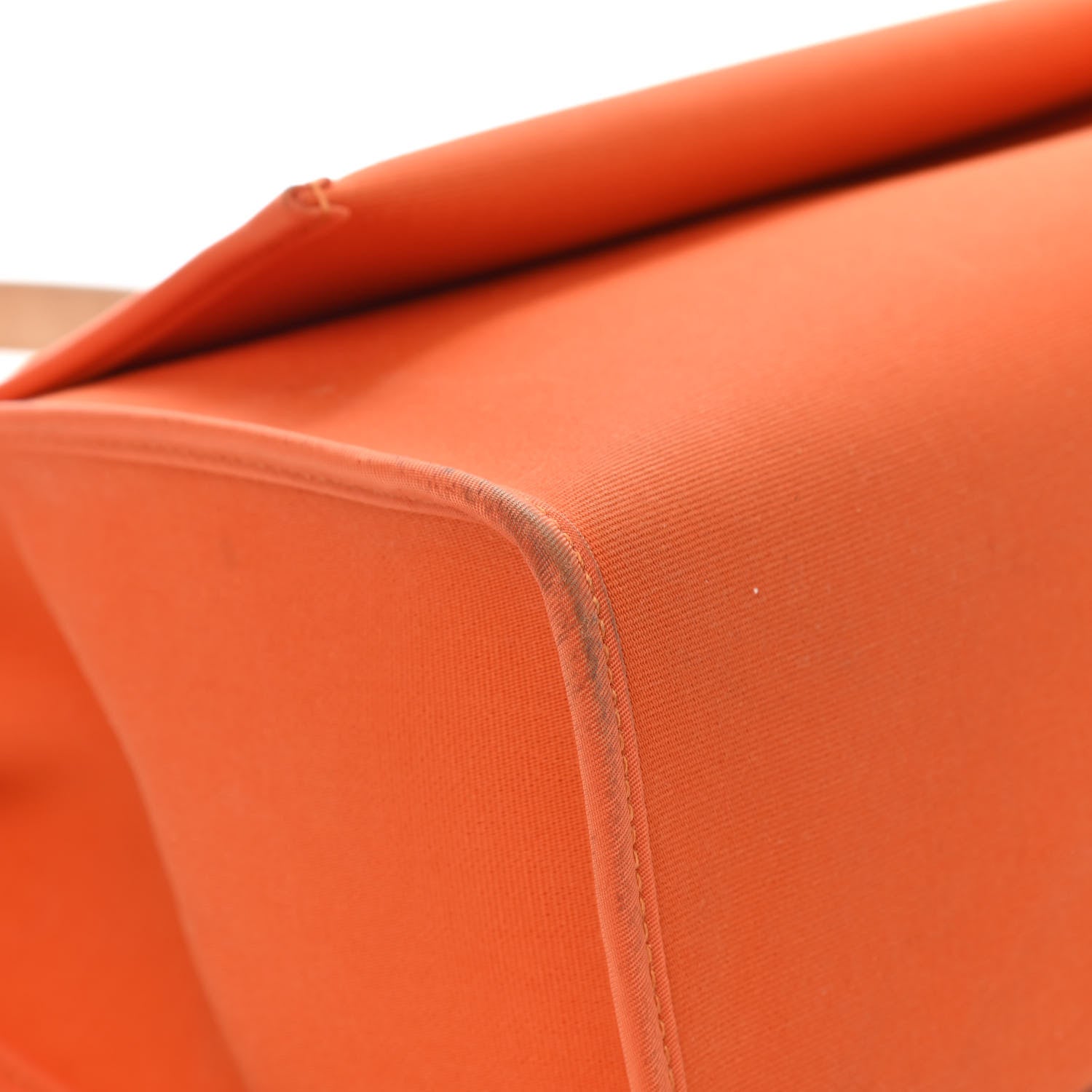 Hermes Toile Vache Hunter Herbag Zip 31 PM Orange 12 of 13