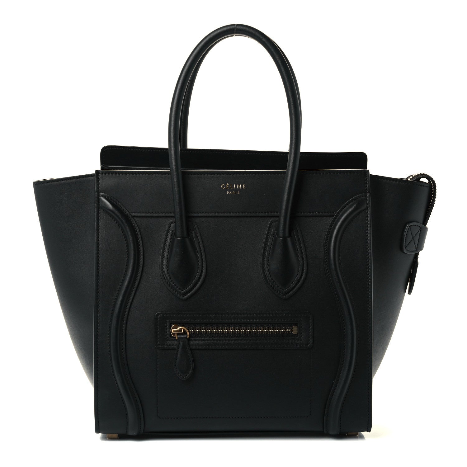 Celine Smooth Calfskin Micro Luggage Black 1 of 9