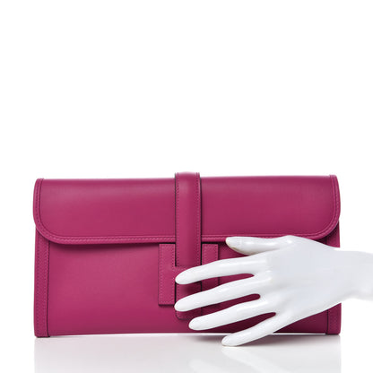 Hermes Evercolor Jige Elan 29 Clutch Rose Poupre 2 of 12