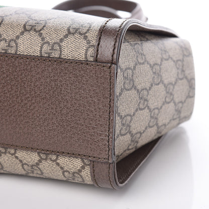 Gucci GG Supreme Monogram Small Ophidia Tote Bag Brown 9 of 9