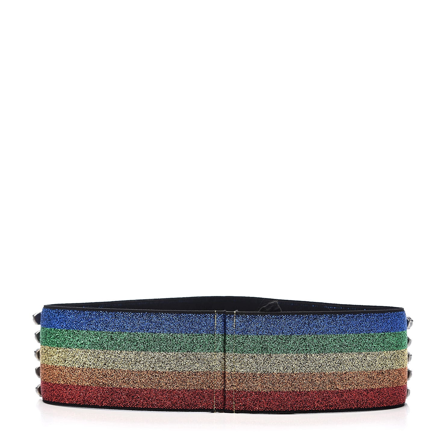 Metallic Crystal Embellished Webby Headband 57 Rainbow