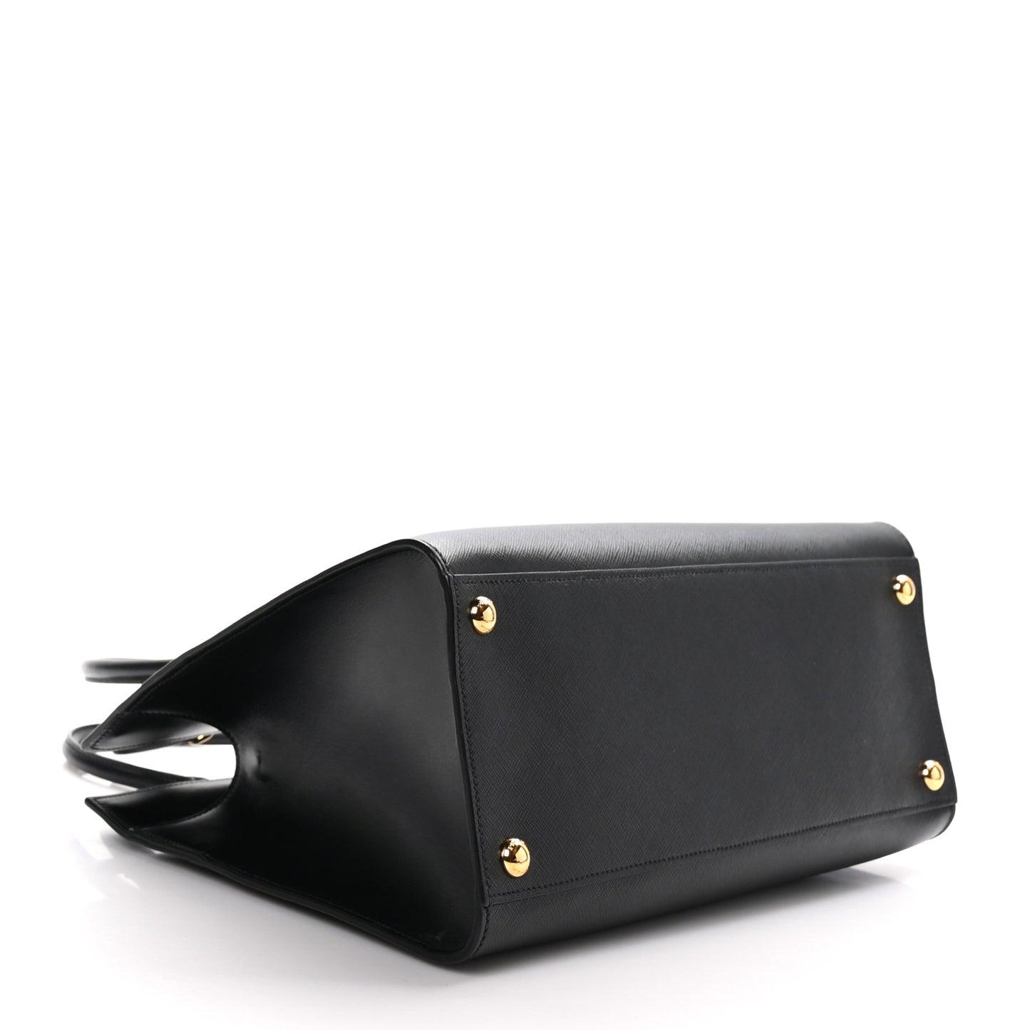Saffiano Soft Calfskin Tote Black