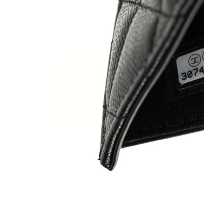 Chanel Caviar Quilted My Everything Flap Wallet Black 7 of 8