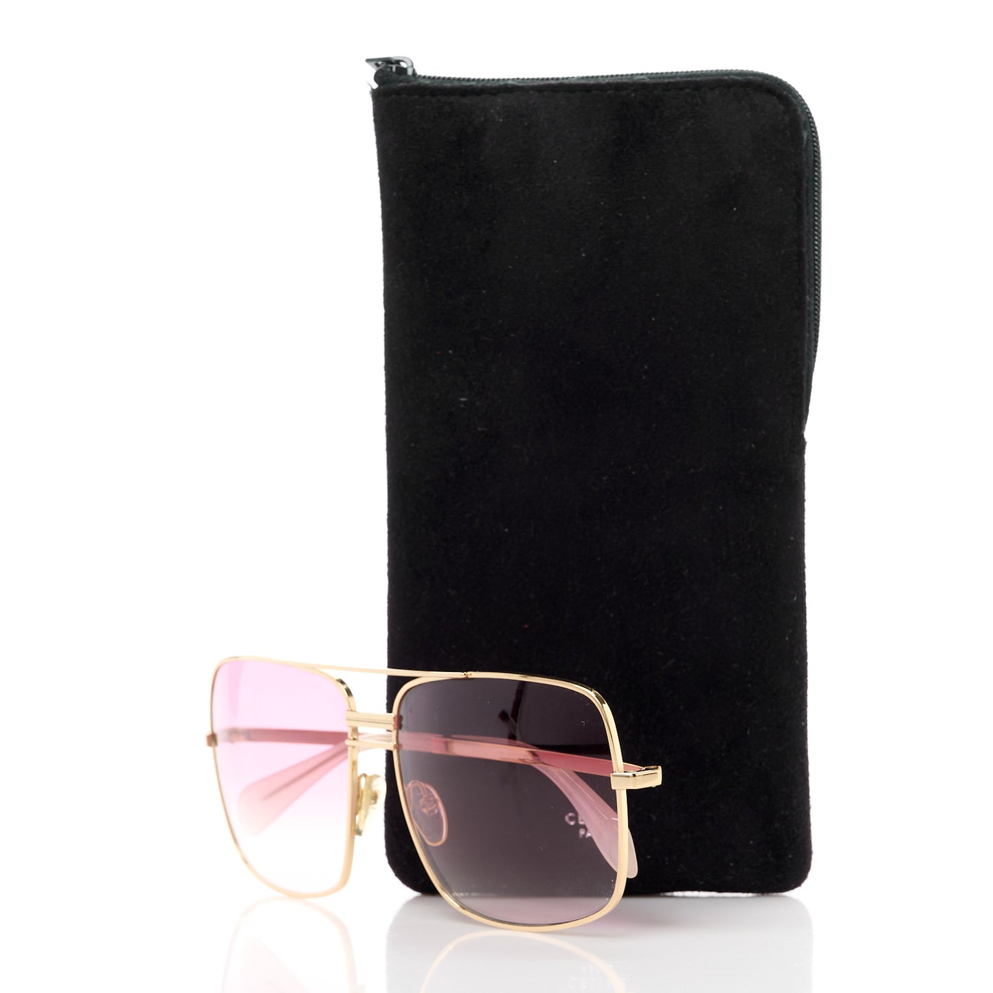 Metal Sunglasses CL 41808/S Gold Pink