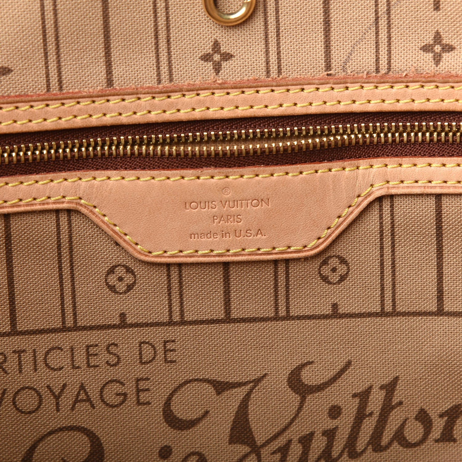 Louis Vuitton Monogram Neverfull MM 8 of 12