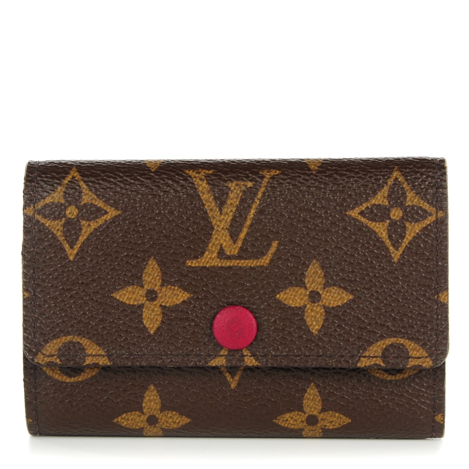 Louis Vuitton Monogram 6 Key Multicles Holder Fuchsia 1 of 7