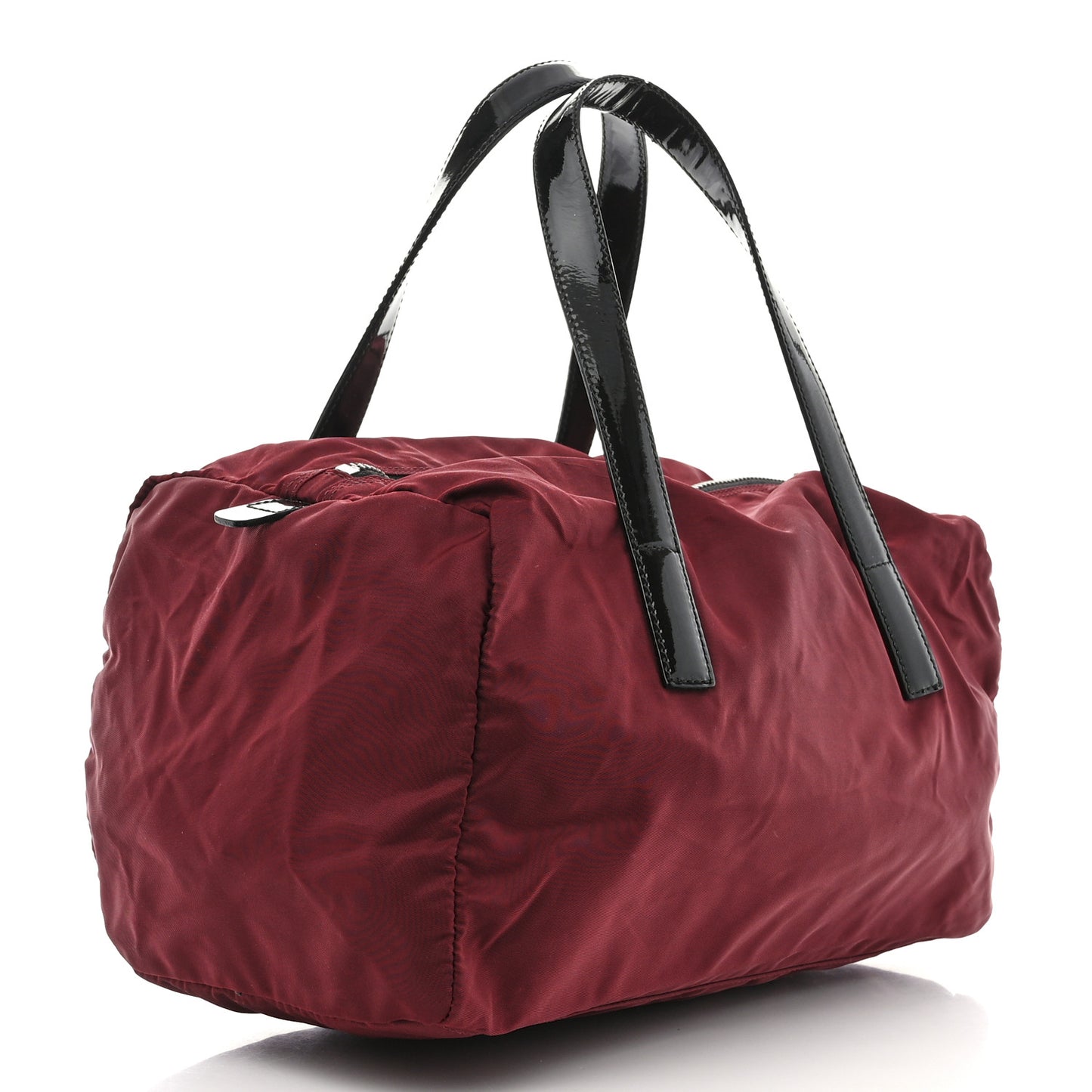 Tessuto Nylon Duffel Granato