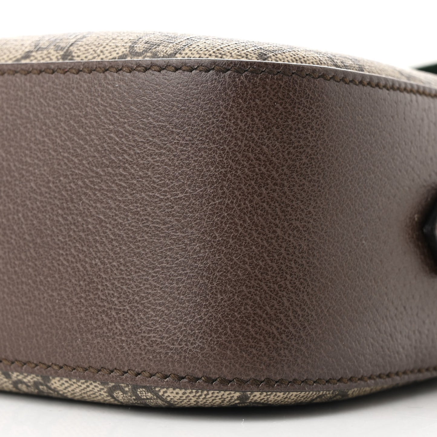 GG Supreme Monogram Web Neo Vintage Shoulder Bag Beige New Acero Crop