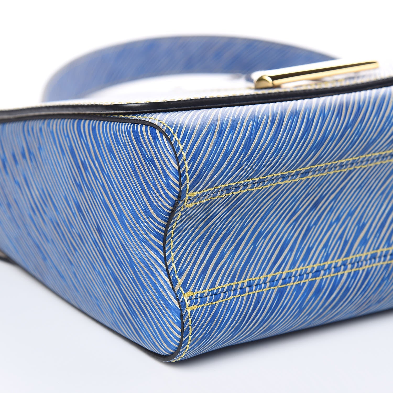 Louis Vuitton Epi Twist Shoulder Bag MM Denim Light 8 of 11