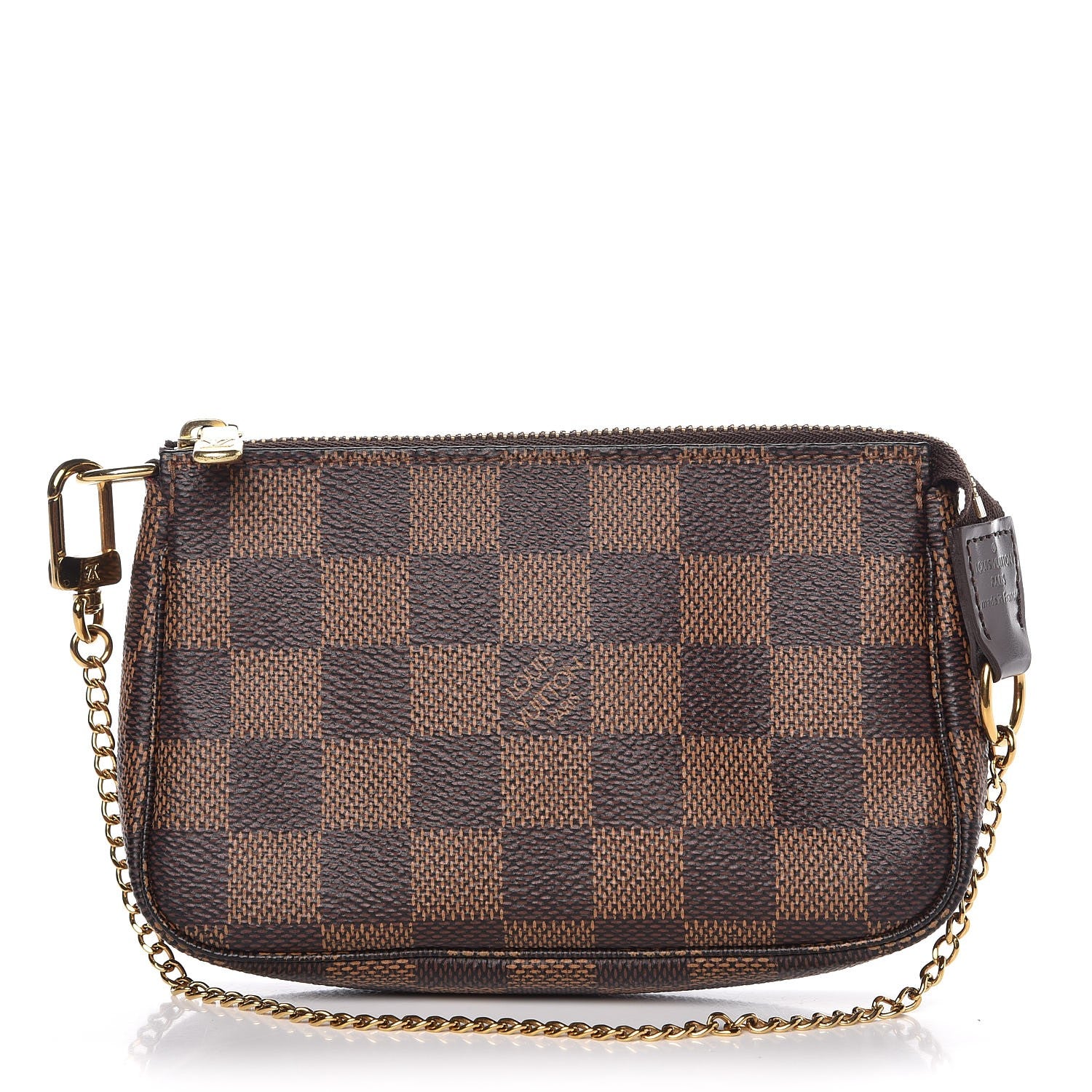 Louis Vuitton Damier Ebene Mini Pochette Accessories 1 of 7