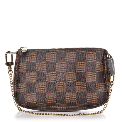 Louis Vuitton Damier Ebene Mini Pochette Accessories 1 of 7