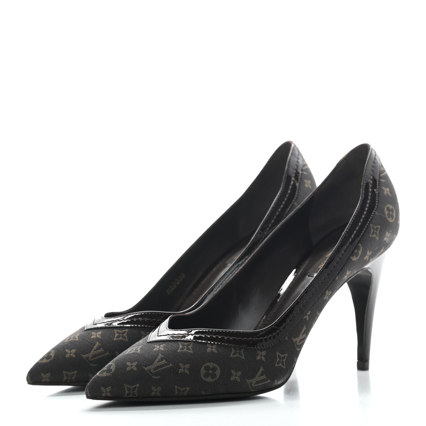 Mini Monogram Luxembourg Pumps 40 Brown