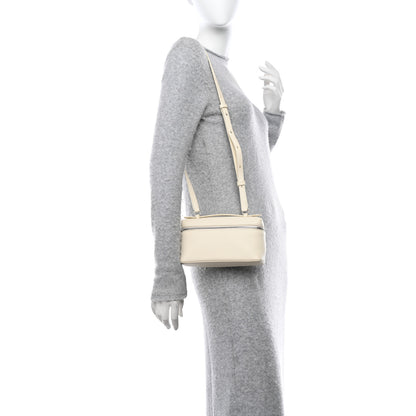 Loro Piana LORO PIANA Grained Calfskin L19 Extra Pocket Pouch Whisper White 2 of 9