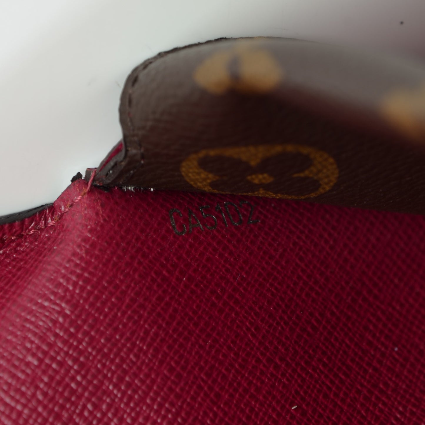 Monogram Epi Marie-Lou Long Wallet Fuchsia
