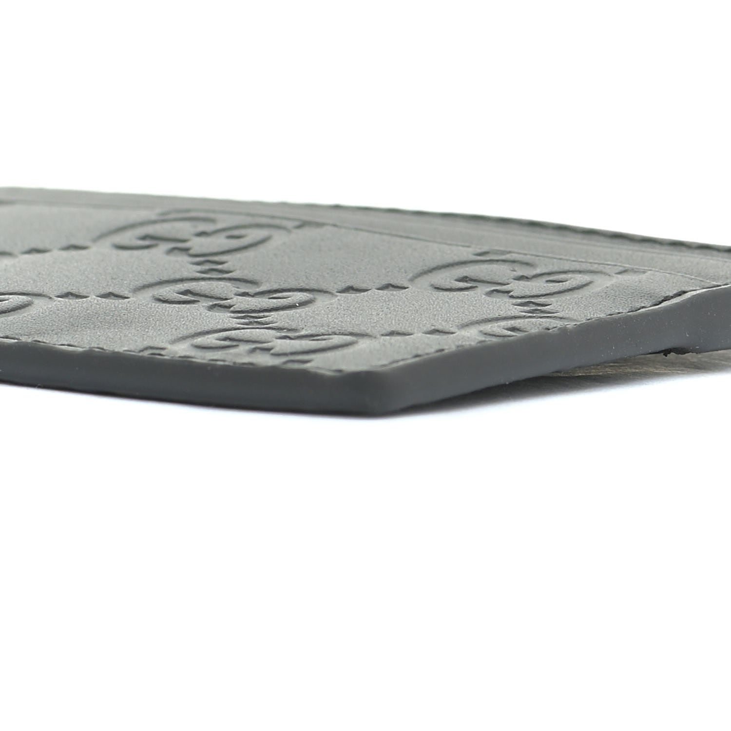 Gucci Guccissima Card Holder Black 6 of 8