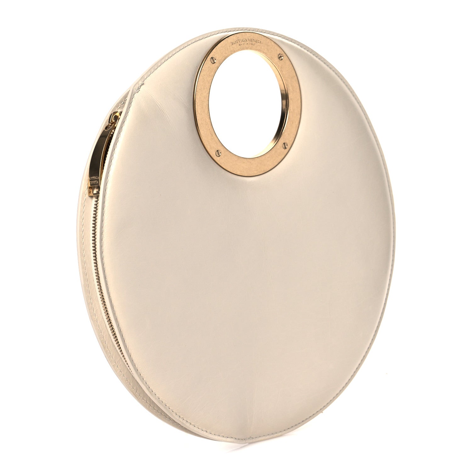 Bottega Veneta Lambskin Quilted The Rim Cream 2 of 8