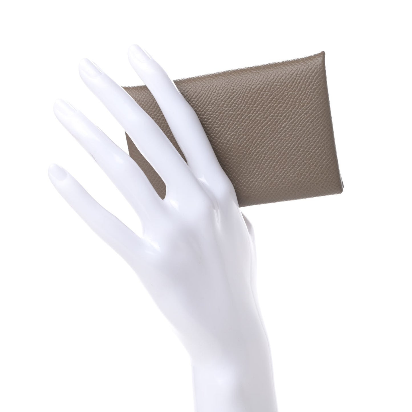 Epsom Calvi Card Case Etoupe