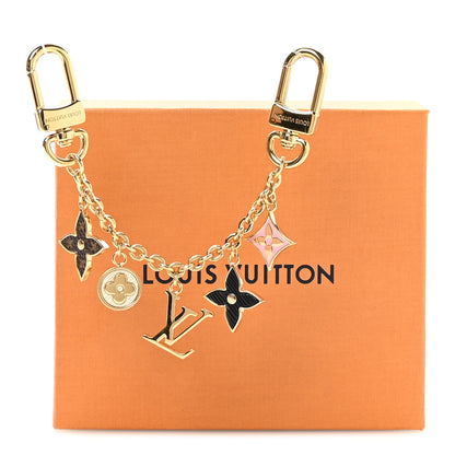 Louis Vuitton Monogram Spring Street Bag Charm Key Holder Gold 4 of 4