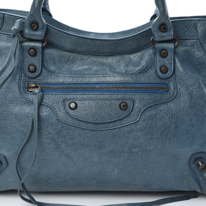 Balenciaga Agneau Classic Hardware City Bleu Cobalt Bleu Electric 8 of 15
