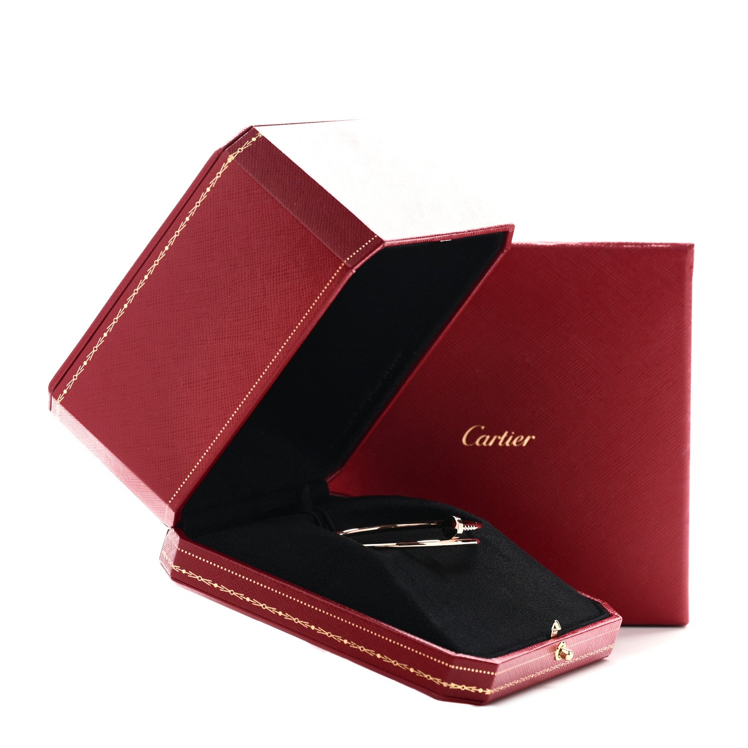 Cartier 18K Pink Gold Small Juste Un Clou Bracelet 17 5 of 5