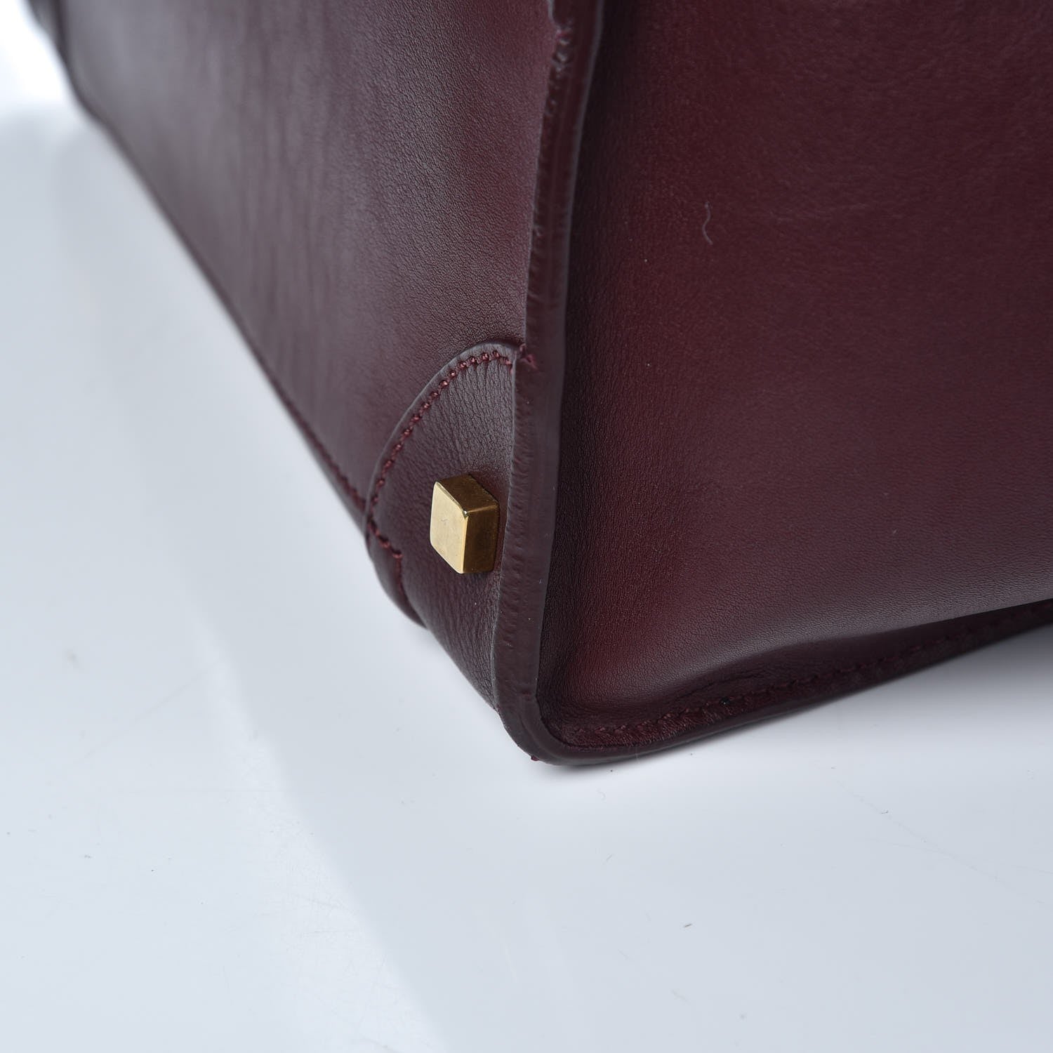 Celine Smooth Calfskin Mini Luggage Burgundy 11 of 11