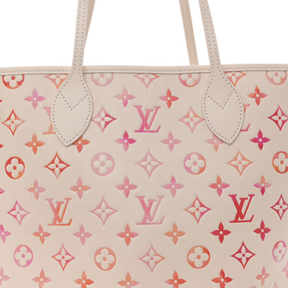 Louis Vuitton Empreinte Monogram Neverfull MM Sunrise Aquarelle 8 of 10