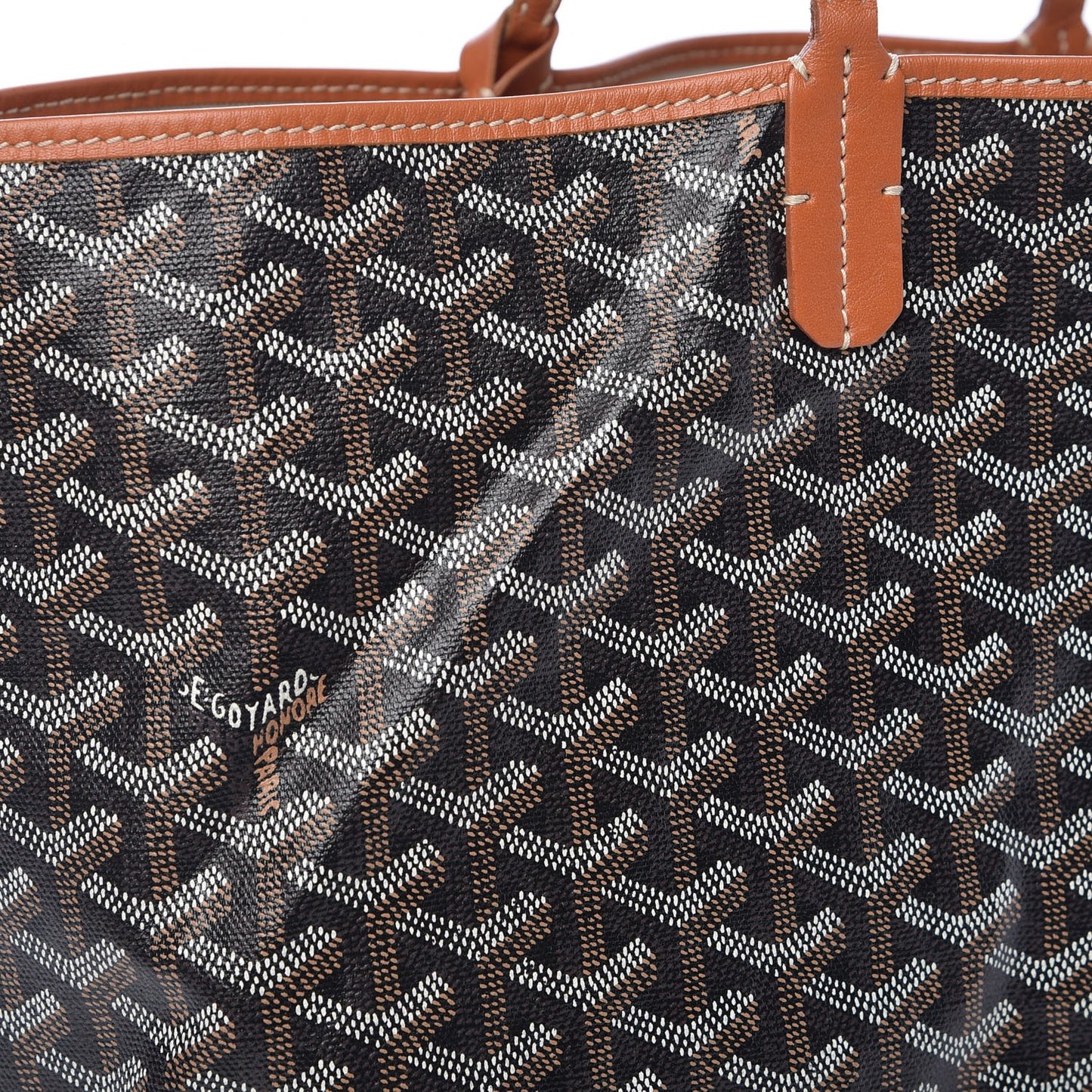 Goyardine Saint Louis PM Black Gold