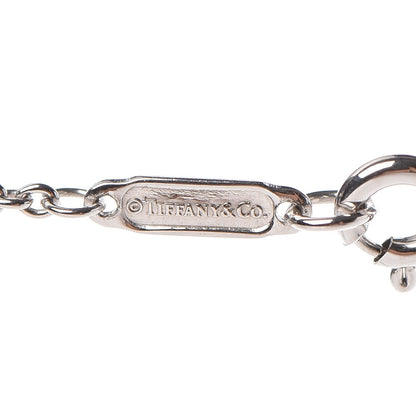 Tiffany Sterling Silver Diamond Blossom Key Pendant Necklace 6 of 6