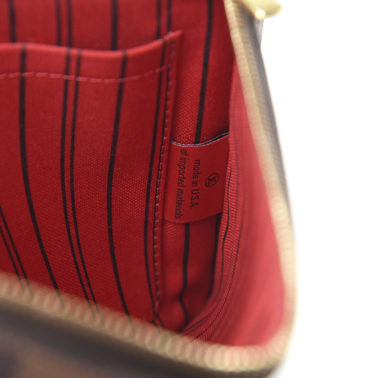 Louis Vuitton Damier Ebene Neverfull MM GM Pochette 7 of 12