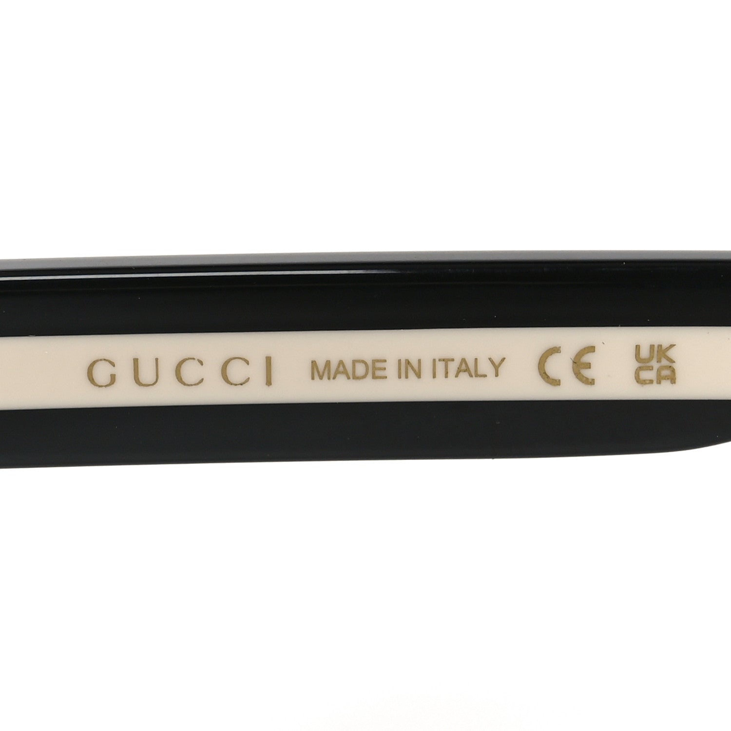 Gucci Acetate Square Frame Web Sunglasses GG0341S Tortoise 5 of 7