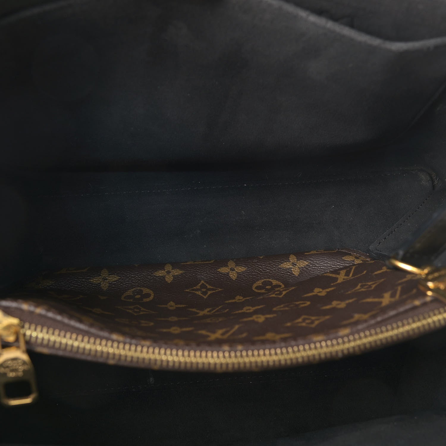 Louis Vuitton Monogram Flower Tote Black 14 of 15