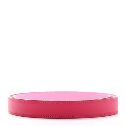 Hermes Swift Epsom 24mm Belt Strap 80 Framboise 5P Pink 2 of 7