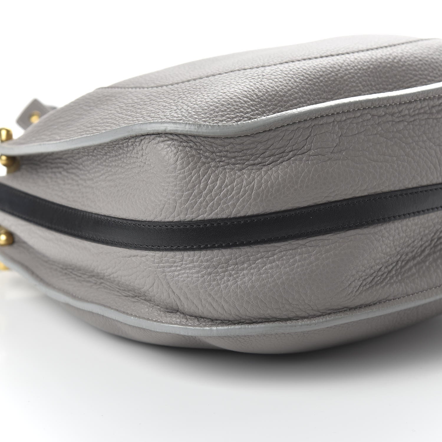 Chloe Grained Calfskin Small Hayley Hobo Cashmere Grey 6 of 9