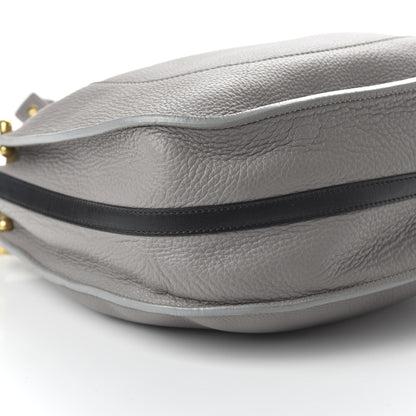 Chloe Grained Calfskin Small Hayley Hobo Cashmere Grey 6 of 9