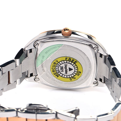 Fendi Stainless Steel Mother of Pearl 32mm Momento Two Tone Quartz Watch 4 of 7