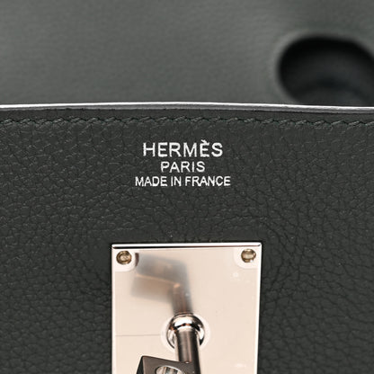 Hermes Togo HAC Birkin 40 Vert De Gris 6 of 10