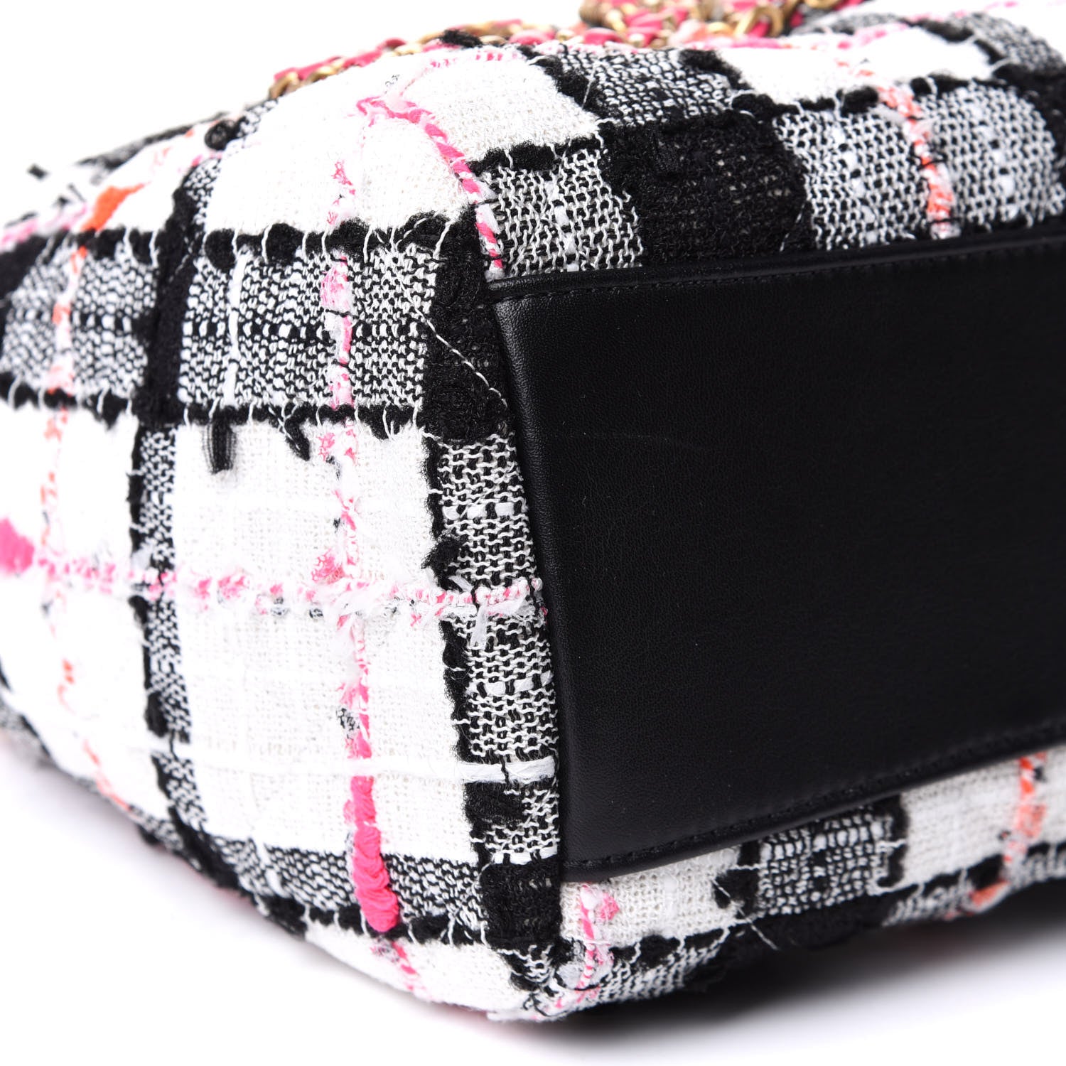 Chanel Tweed Chain 20s Signature Hobo White Multicolor 10 of 11