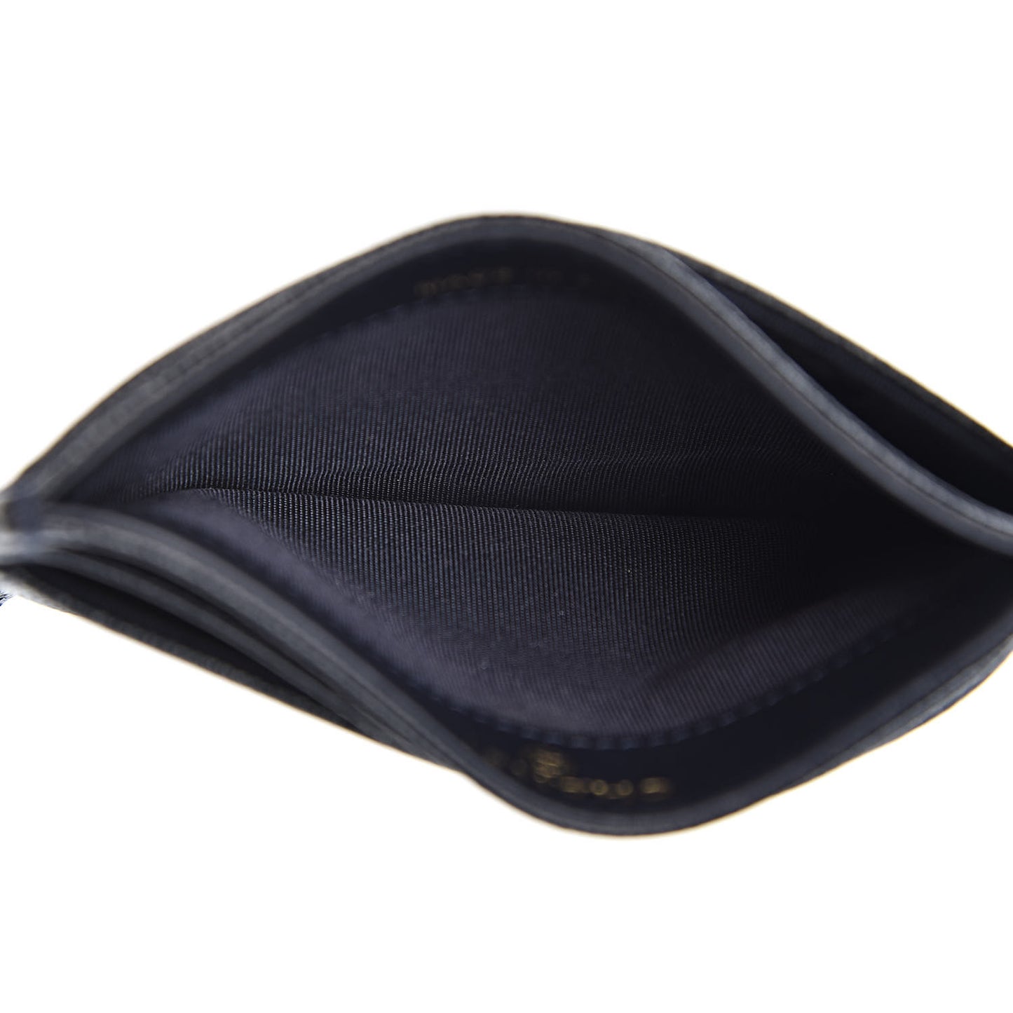 Caviar Timeless CC Card Holder Wallet Navy