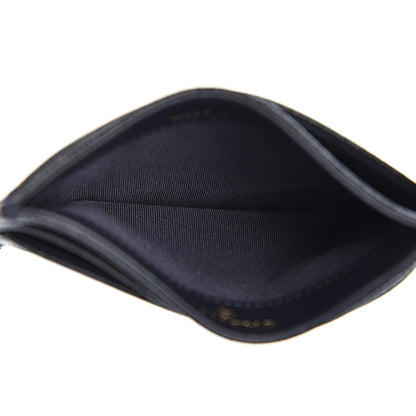 Chanel Caviar Timeless CC Card Holder Wallet Navy 5 of 9