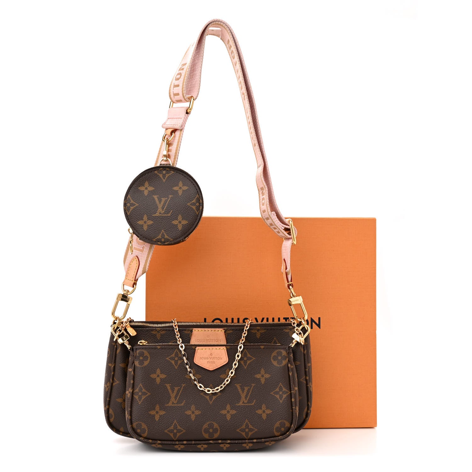 Louis Vuitton Monogram Multi Pochette Accessories Rose Clair 13 of 13