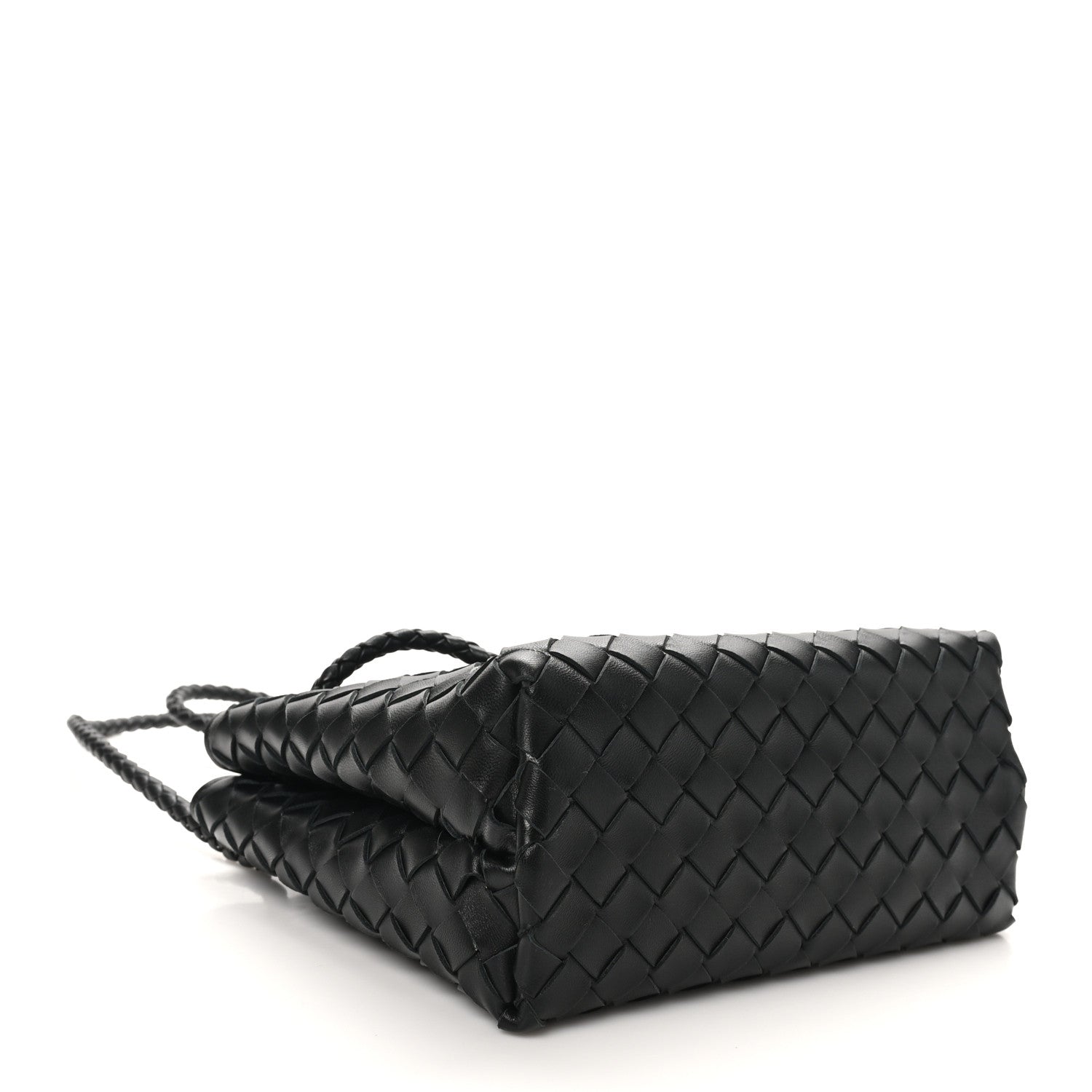 Bottega Veneta Nappa Intrecciato Small Andiamo Shoulder Bag Black 4 of 9