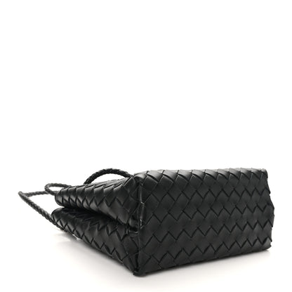 Bottega Veneta Nappa Intrecciato Small Andiamo Shoulder Bag Black 4 of 9