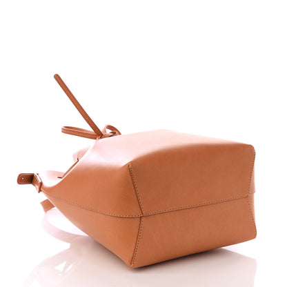 Mansur Gavriel Vegetable Tanned Calfskin Mini Bucket Bag Cammello Sun 3 of 7