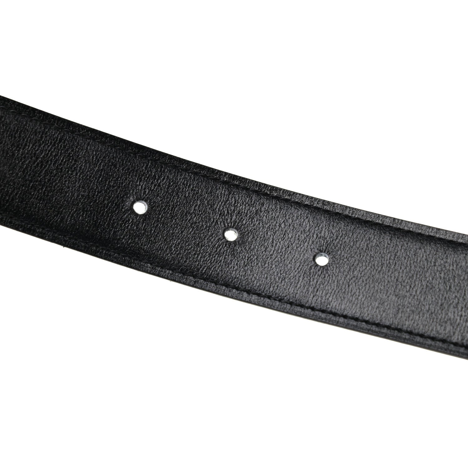Hermes Box Togo 32mm Matte H Belt 95 Black Bleu De Prusse 4 of 5