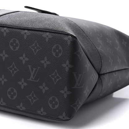Louis Vuitton Monogram Eclipse Saumur Tote Black 8 of 9
