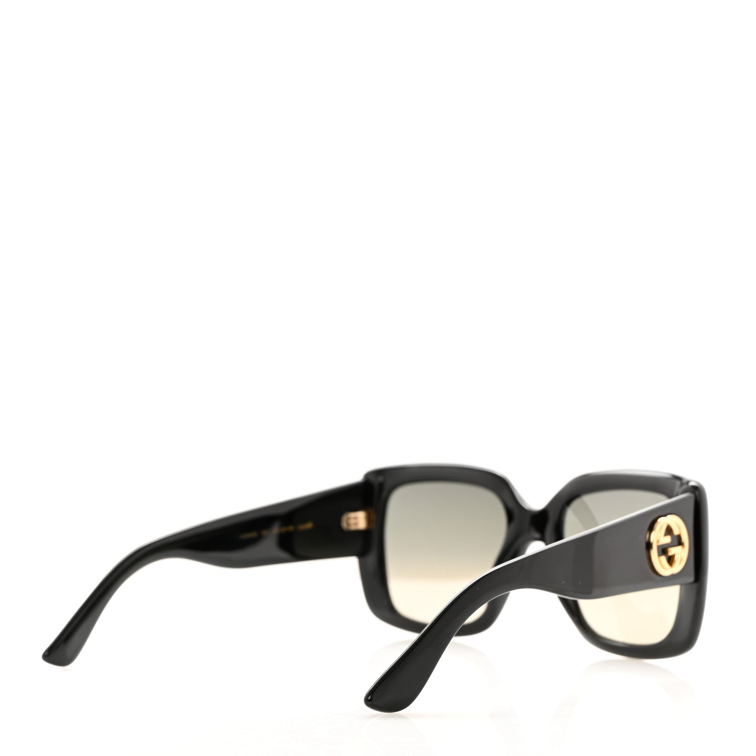 Gucci Acetate Square Frame Sunglasses GG0141S Black 4 of 8