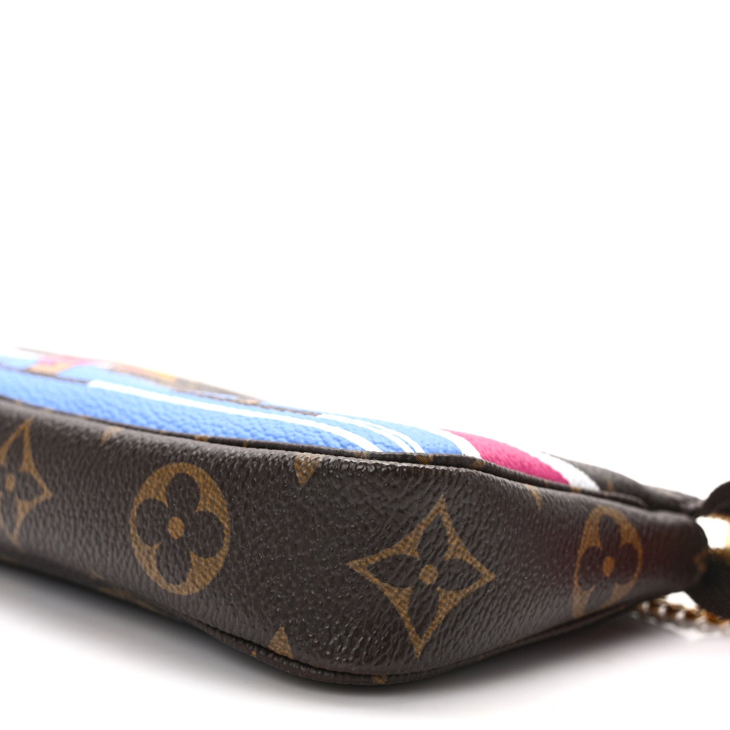 Louis Vuitton Monogram 2018 Christmas Animation Mini Bears Pochette Accessories 9 of 9